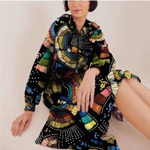 Farm Rio Araras Coloridas sweatshirt dress